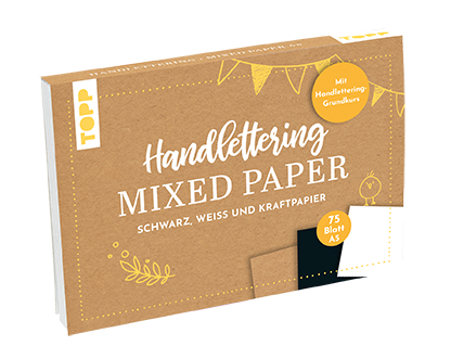 Handlettering Mixed Paper Block A5